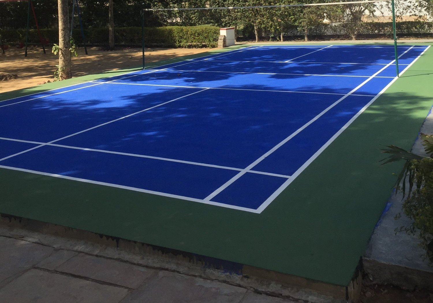 Acrylic Badminton Court