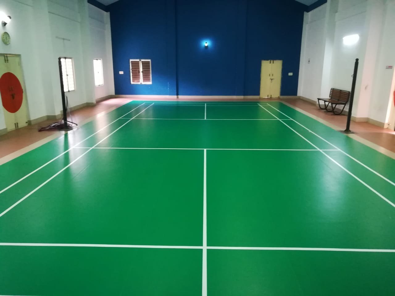 Synthetic Vinyl Sports Flooring